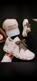 White on cloud cheetah lace