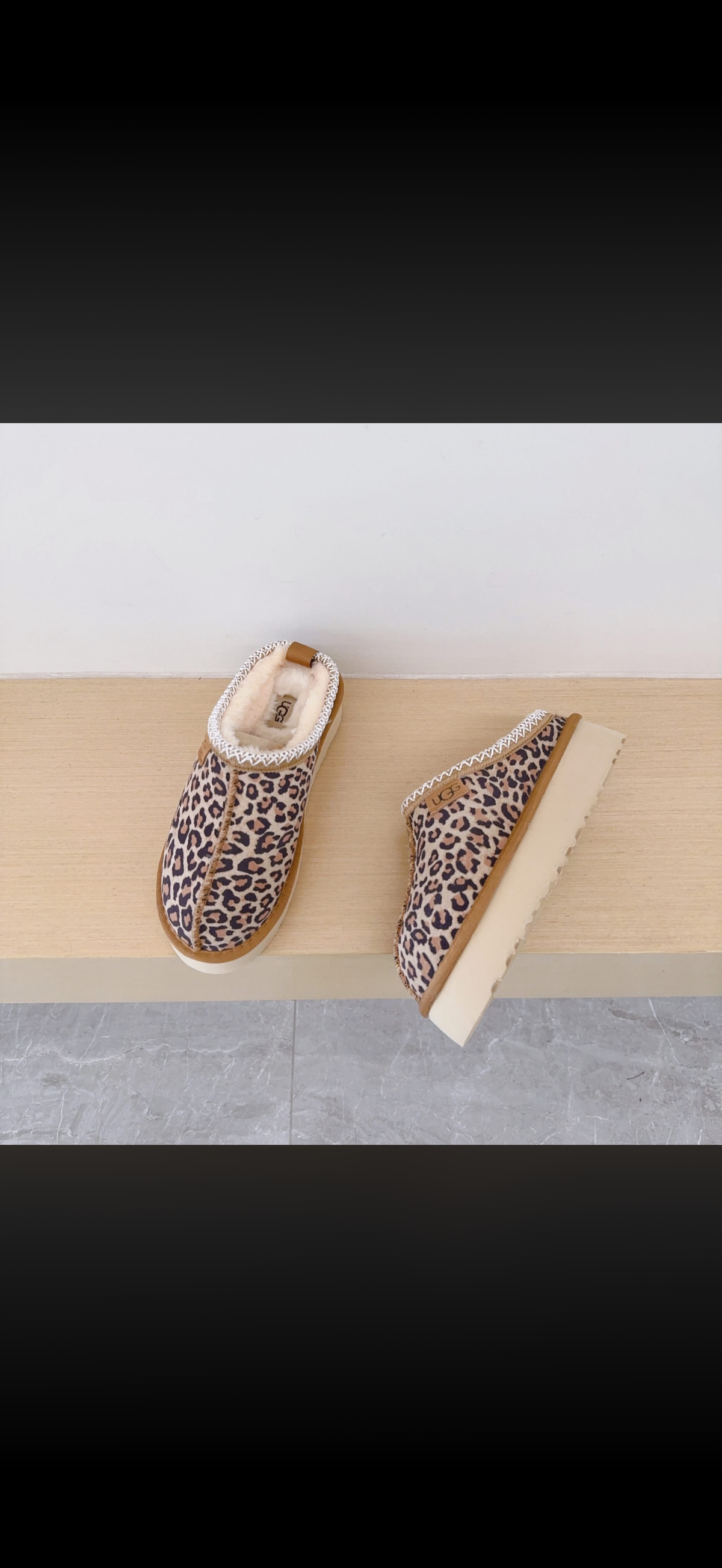 Platform cheetah ugg