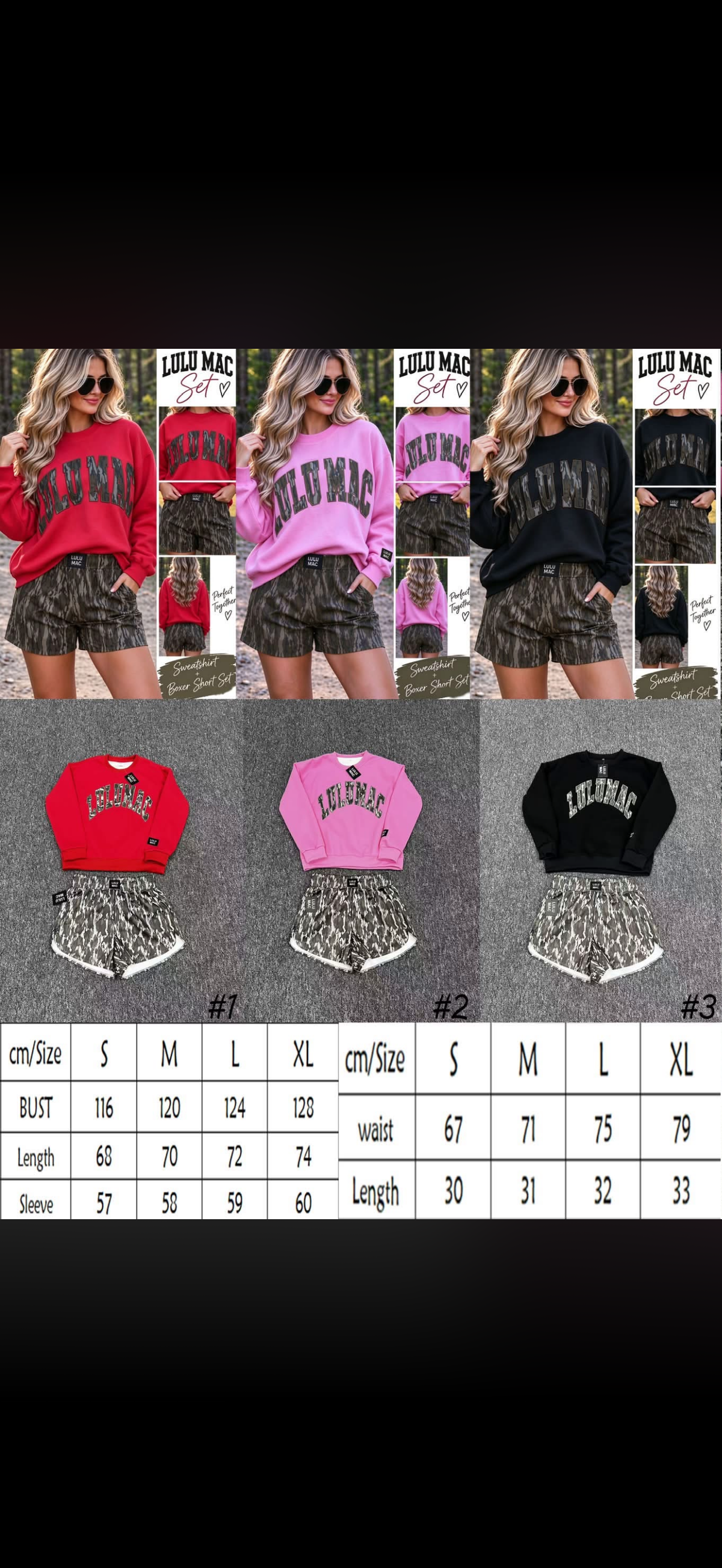 Lulu Mac set embroidered