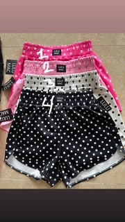 LULU MACK Polka Dot Boxer Shorts
