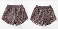 Leopard Print Athletic Shorts